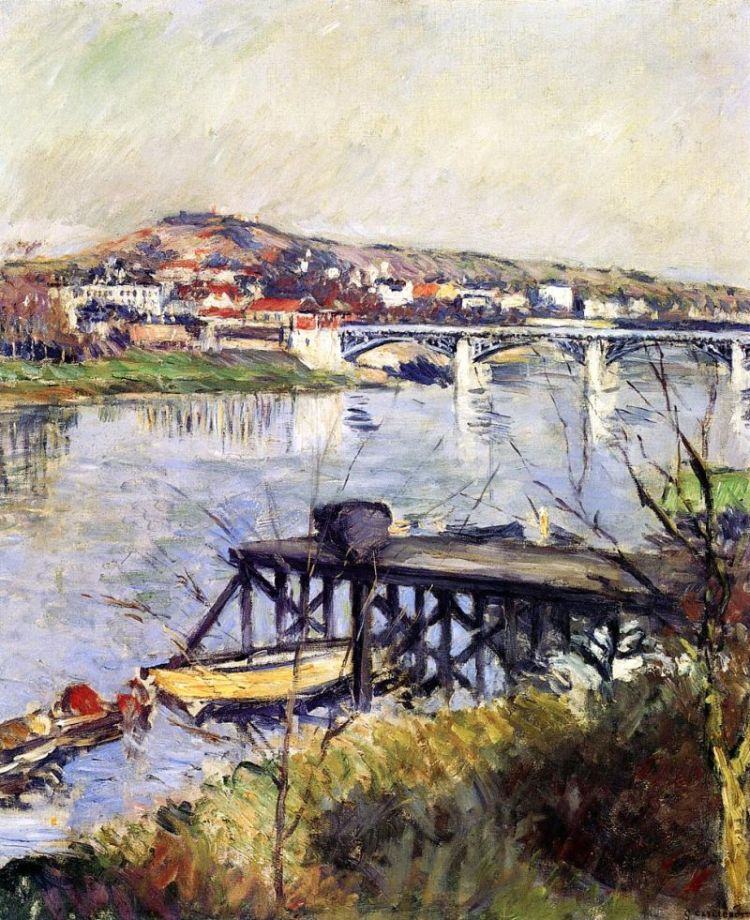 Gustave Caillebotte The Argenteuil Bridge